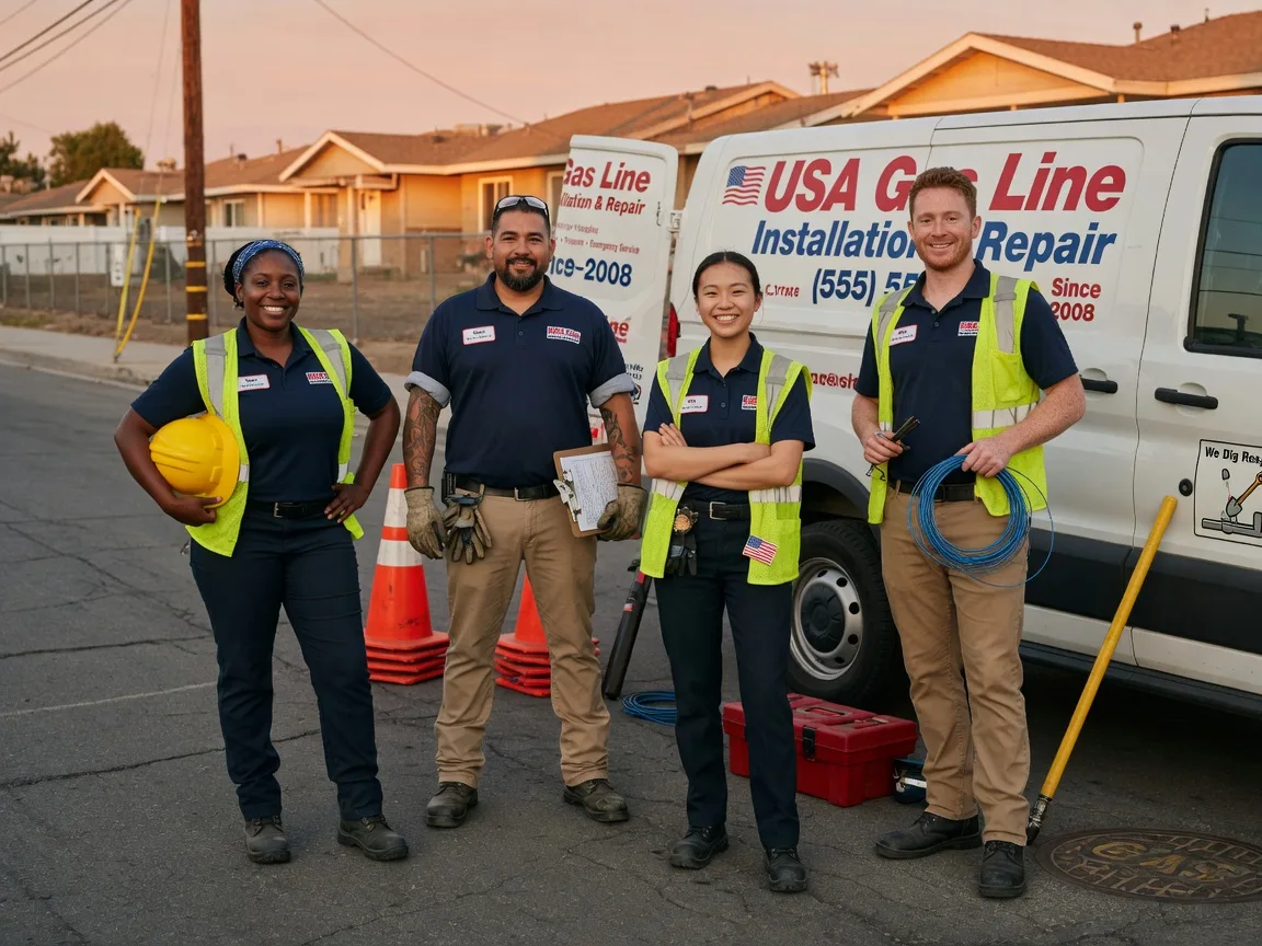 Gas Line Installation company in Newton, NC